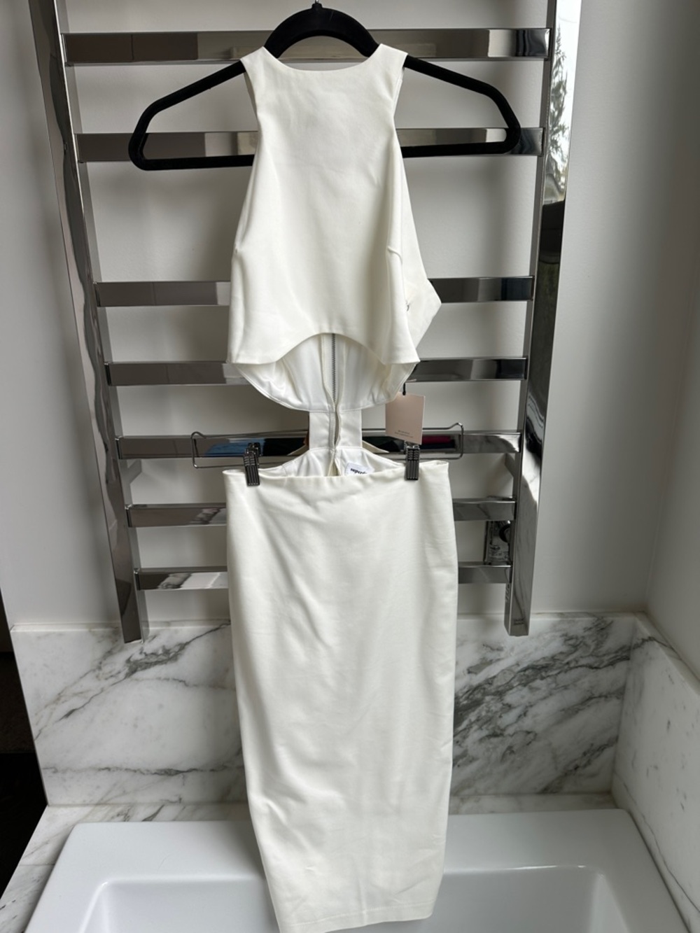 superdown Ivory Cutout Two-Piece Set